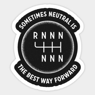 "Keep It Neutral" Sticker